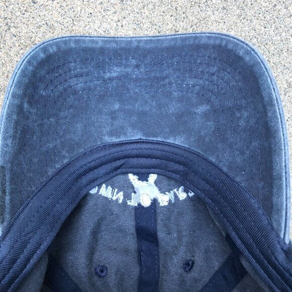 NISSI CAPS REN Clean Skincare Down to Earth Dad Hat Men's Blue Adjustable Cap‌‌‌ - Picture 3 of 5